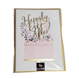 2 for $10 NIQUEA.D Happily Ever After "Congratulations on Marriage" Luxury Card
